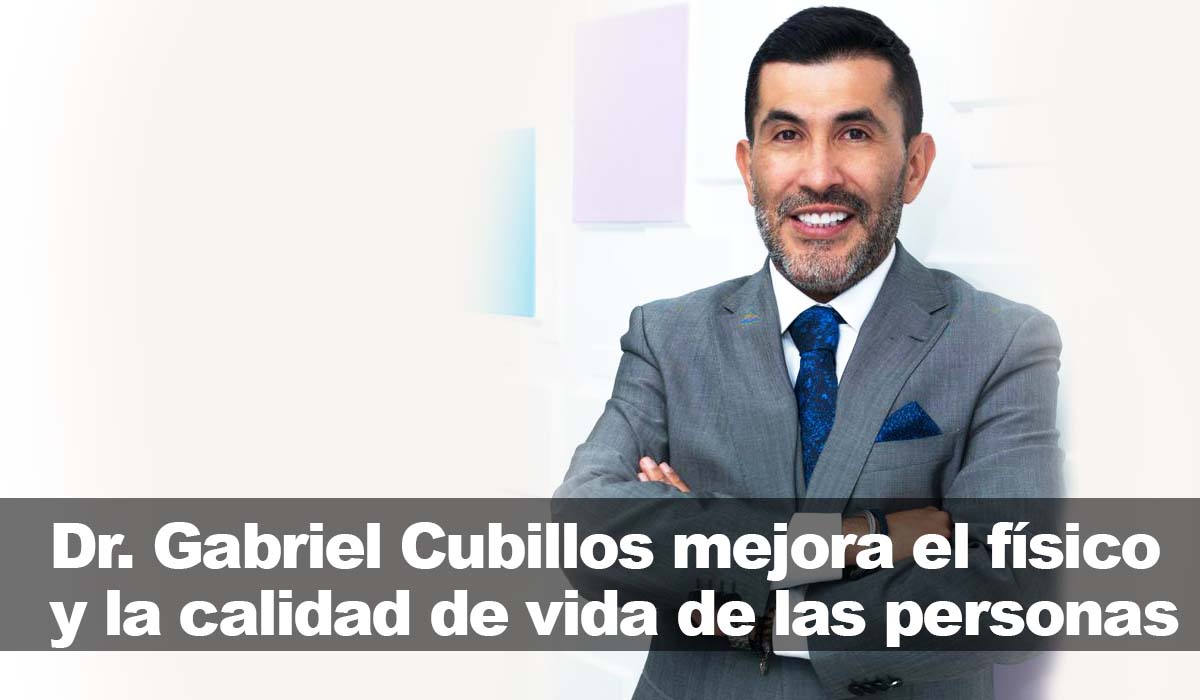 El Dr. Gabriel Cubillos: El tratamiento con Mega Lipólisis Láser, para una mejora en la calidad de vida y condición física